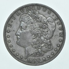 XF 1896-O Morgan Silver Dollar (1 coin) picture