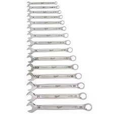 Milwaukee Tool 48-22-9515 15Pc Combination Wrench Set - Metric picture