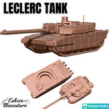 Eskice Miniature Ultra Modern French Leclerc Main Battle Tank Spectre 15 20 28mm picture