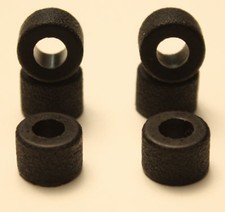 6 Rear Tires for Tyco 440x2 Slot Car High Performance  picture