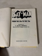 Batman: From the 30s to the 70s (E. Nelson Bridwell (Ed.) - 1971) No DJ Pics picture