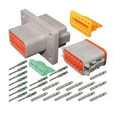 12 Pin Deutsch DT04-12PA-L012 DT06-12SA Waterproof Flange Connector picture