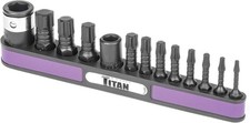 Titan 16036 13-Piece Impact Torx Plus Bit Set One Size  picture