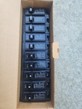 NOS BOX OF 10 Eaton BR120 120/240 V Cutler Hammer Circuit Breaker - Black picture