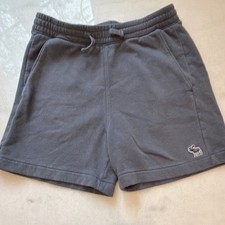 Abercrombie Kids Gray Fleece Drawstring Shorts w/ Pockets 5