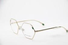 NEW BVLGARI BV 2238 278 GOLD GREEN CRYSTALS GUNMETAL AUTHENTIC EYEGLASSES 53-16 picture