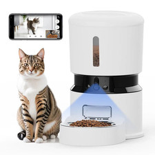 HEYBO Automatic Pet Feeder with Camera | App Controlled picture