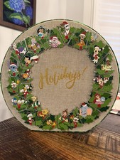 Disney 24 Day Holiday Countdown Calendar 2022 Mystery Pin Set Advent LE 2220 picture