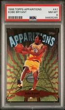 Topps 1998-99 Apparitions Kobe Bryant #A1 PSA 8 Los Angeles Lakers Insert picture