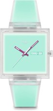 [Swatch] 33mm WHAT IF...SEE THRU MINT? SO38K702 picture