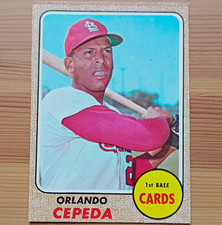 Topps 1968 Topps - Orlando Cepeda #200 St. Louis Cardinals Baseball (Base Set) picture