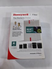 Honeywell HEPA Air Purifier Filter R 3-Pack HRFR3 OEM Genuine NEW picture