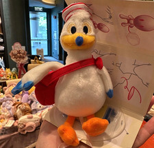Genuine Hong Kong Disney 2026 Duffy Seagull Magnet Shoulder Plush Ages 13+ New picture