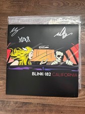 SIGNED Blink-182 California Album Vinyl - BRAND NEW picture