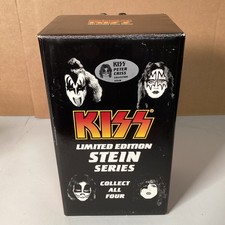 Vintage 1998 KISS Peter Criss Limited Edition Beer Stein Series w/ COA picture