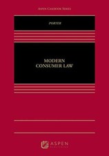 Modern Consumer Law (Aspen - Hardcover, by Porter Katherine - Acceptable picture