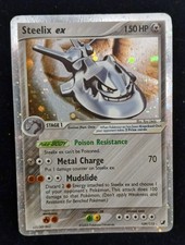 Steelix ex 109/115 Pokemon EX Unseen Forces 2005 Holo Ultra Rare - MP picture