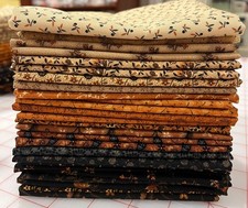 Midnight Cheddar by Pam Buda for Marcus Fabrics 21 PC Fat Quarter Bundle picture