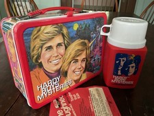 VINTAGE HARDY BOYS MYSTERIES LUNCHBOX AND THERMOS - UNUSED picture