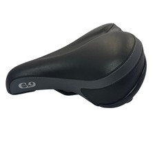 Cloud-9 Cruiser Select Airflow Soft Bike Saddle Black Grey Wide Comfort Seat picture