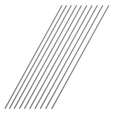 16 inches Long 1.5mm x 405mm 304 Stainless Steel Solid Round Rod for， Metric Met picture