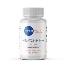 Perfect Vitamin- 120mg Melatonin Max | High-Dose | Extra-Strength picture
