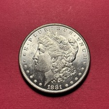 (1) Beautiful Antique 1881-O Morgan Silver Dollar CHOICE BU-BRILLIANT UNCIRC. picture