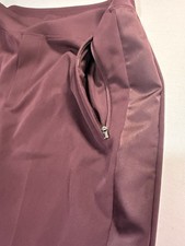 Athleta Brooklyn Ankle Pant Ankle Pants maroon Size 14 work travel shopping picture