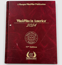 Marquis Who's Who Who's Who in America 2024 77th Edition Hardcover picture