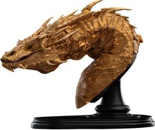 Wētā Workshop - The Hobbit Trilogy - Smaug the Golden Limited Golden Bust Editio picture