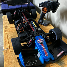 ARRMA Limitless 1/7 4WD new motor and esc.  Only ran once before upgrades. picture