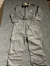 Vintage '50s 60's Sears Coveralls Hercules Nation-Alls Grey Herringbone 42S NWT picture