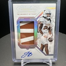 2024 Jonathon Brooks NT Flawless Red RPA # 24/25  picture