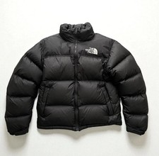 The North Face Men’s S,M,L,XL Black 700 Puffer Jacket Full Zip Nylon Logo picture