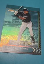 2000 Topps Finest - For the Record Alex Rodriguez #FR4C /327 picture