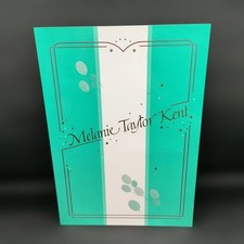 Melanie Taylor Kent Signed Art Book Turquoise Cover picture