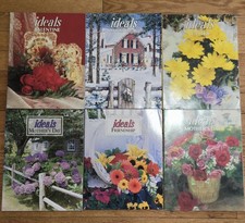 Ideals Magazine Lot 6 Vintage 1987 2002 2005 Christmas Easter Mothers Valentine picture