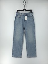 Vuori Women’s Vintage Jeans - Light Wash Indigo Denim Size 27 picture