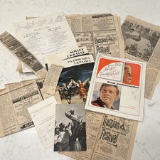 1967 Expo Montreal Ukraine Cultural Archive Signed Veryovka Choir Program 10pc picture