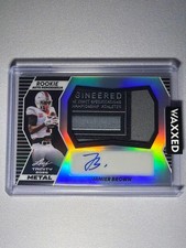 Leaf Trinity 2026 Metal #RMM-JB1 Jamier Brown #/1 picture