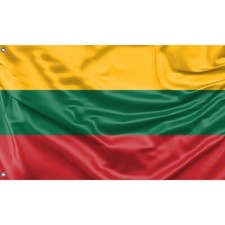 Lithuania Flag, Unique Design, 3x5 Ft / 90x150 cm size, EU Made picture