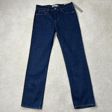 Hudson Men’s 32 Wes Classic Straight Jeans Dark Wash picture