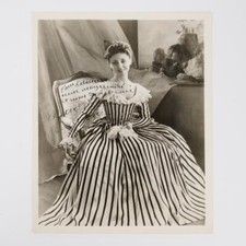 Madeleine Renaud French Actress Vtg Photograph 1950s 8x10 Signed Autographed picture