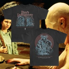 Monarch Wear Pan's Labyrinth T-Shirt Guillermo del Toro Fantasy Horror Black picture