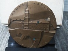 VTG.  Zamek Krolewski W  WARSZAWIE BRONZE MEDAL / COIN (2.1/3'' DIAMETER) picture