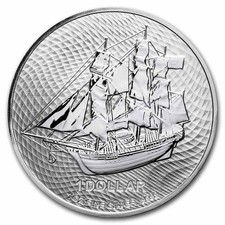 2022 Cook Islands 1 oz Silver Bounty BU picture