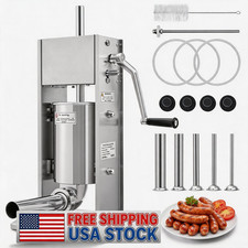 2 Speed Stainless Steel Vertical Sausage Maker Commercial Spanis Stuffer Sausage picture