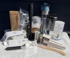 Lot 12 Pampered Chef Kitchen Tools Grater, Measure, Spatulas, Corer, Mix n Chop+ picture