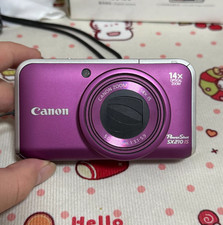 Canon PowerShot SX210 IS 14.0MP 14x Zoom Purple Digital Camera English picture