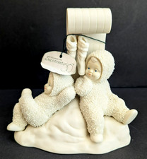 Department 56 Snowbabies How Many Days Til Christmas Figurine Original Package picture